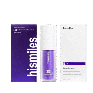 Purple bright white toothpaste